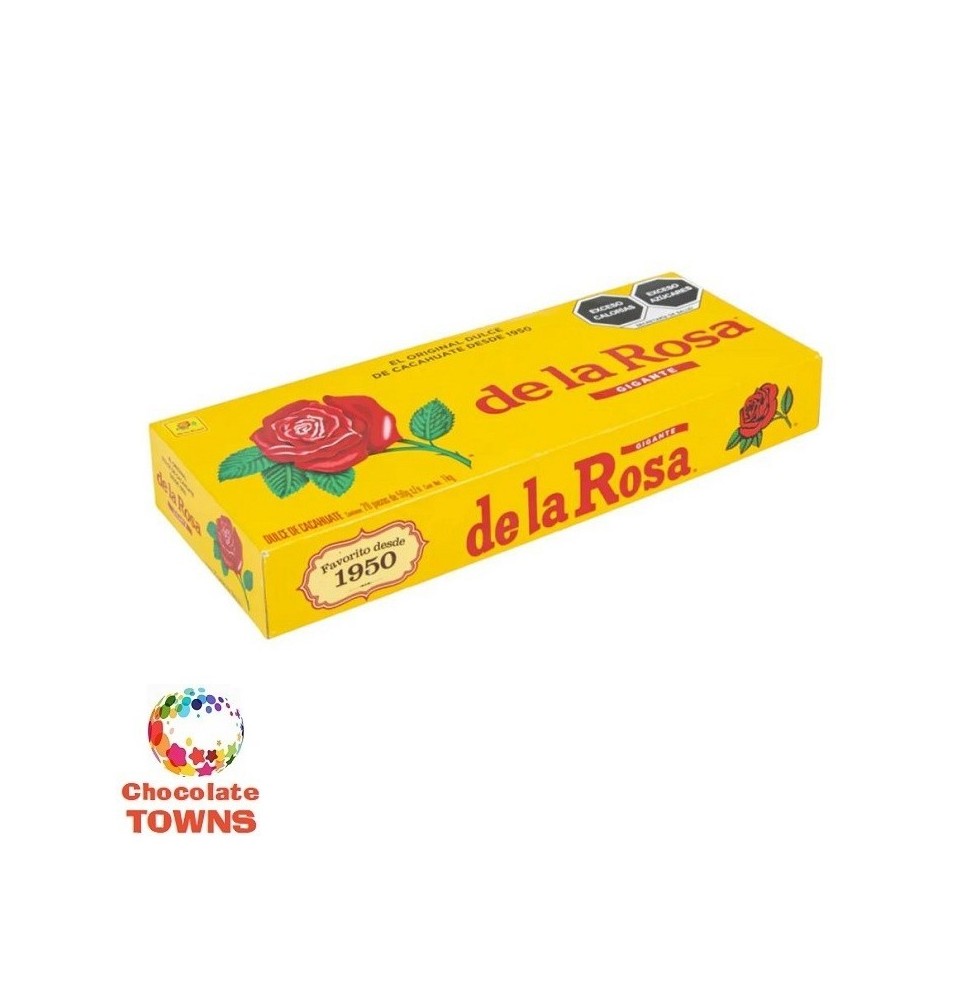 Mazapan De la Rosa Cacahuate Gigante 50 grs Mazapan De la Rosa Cacahuate Gigante 50 grs