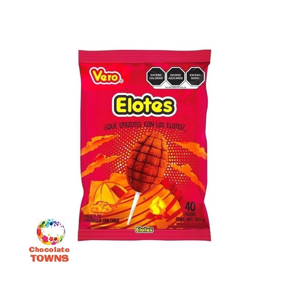 Paleta Vero Forma Elote con Chile