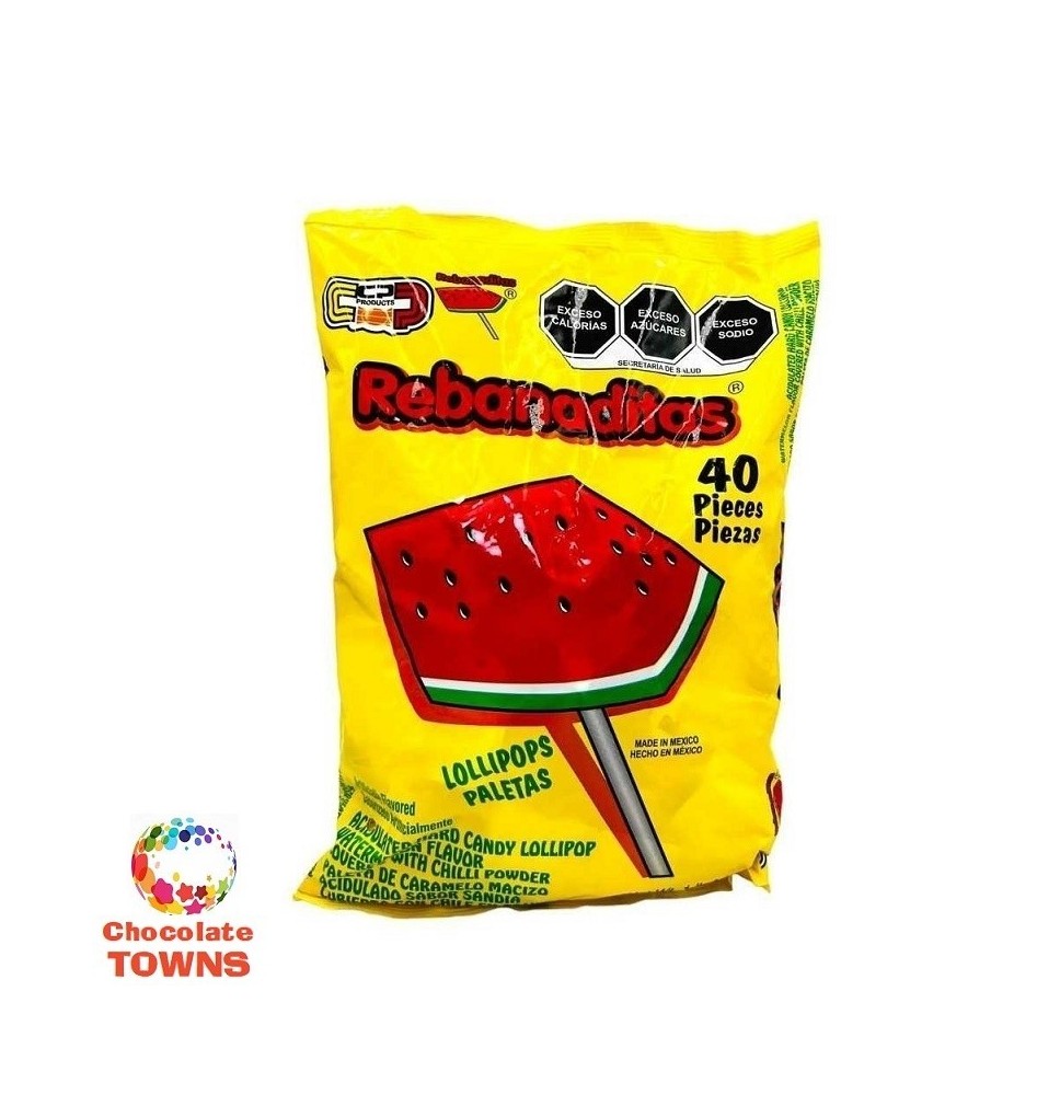 Paletas Rebanaditas de Sandia Paletas Rebanaditas de Sandia