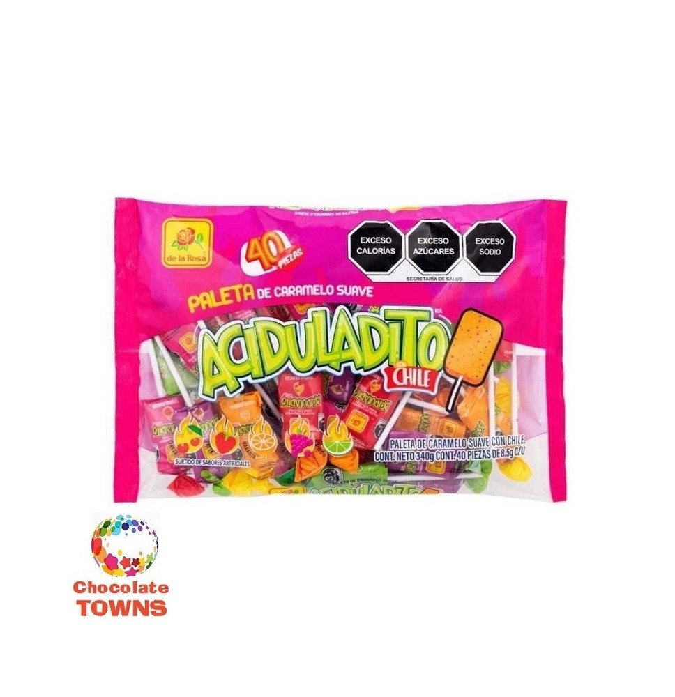 Paletas de la Rosa Suave Aciduladito