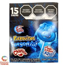 Paletas Cool Toons Puerquitos Fuego Azul