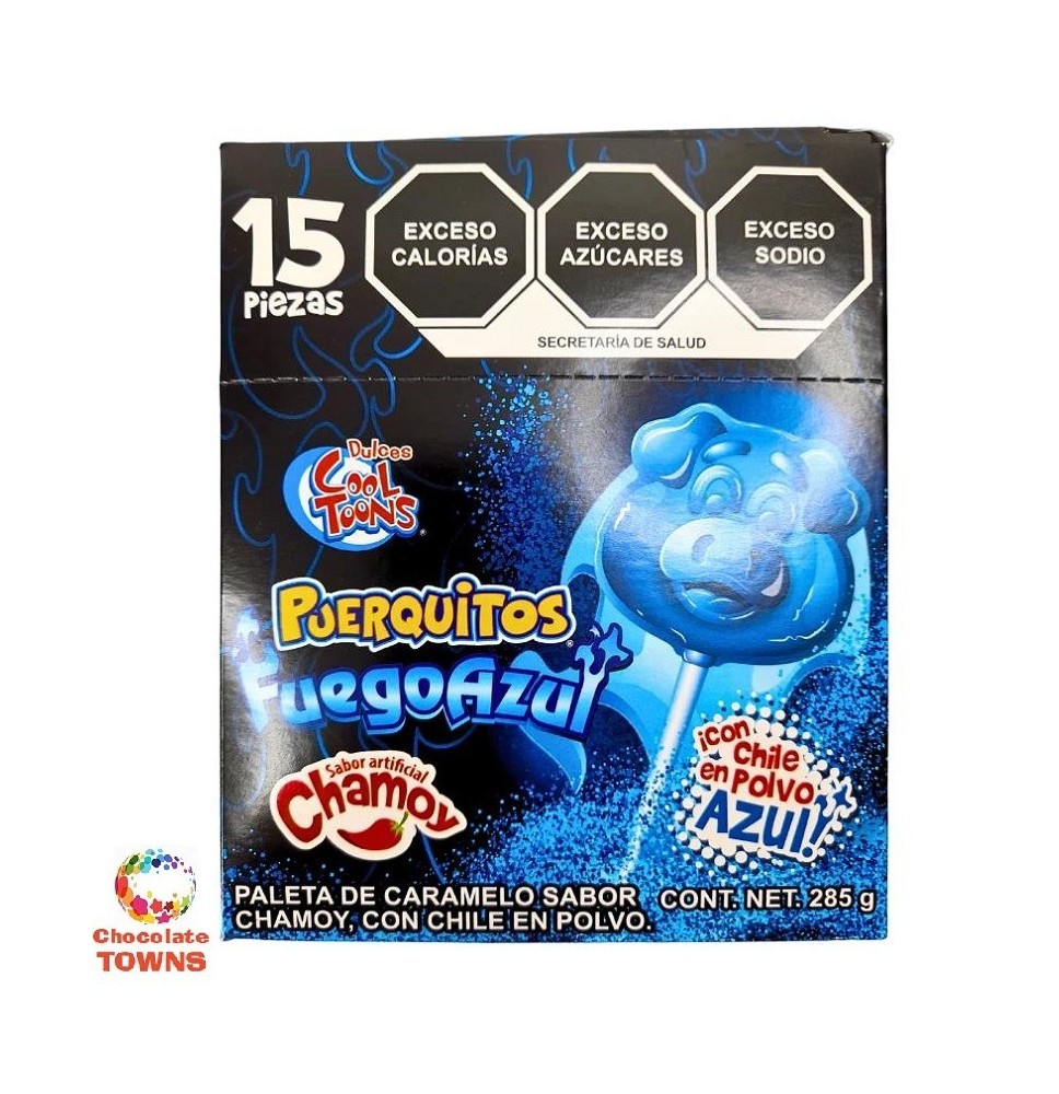 Paletas Cool Toons Puerquitos Fuego Azul Paletas Cool Toons Puerquitos Fuego Azul