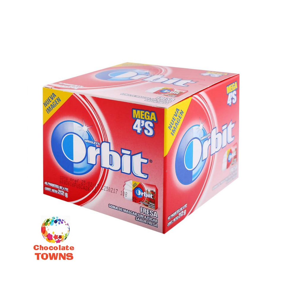 Chicle Orbit 4S Fresa