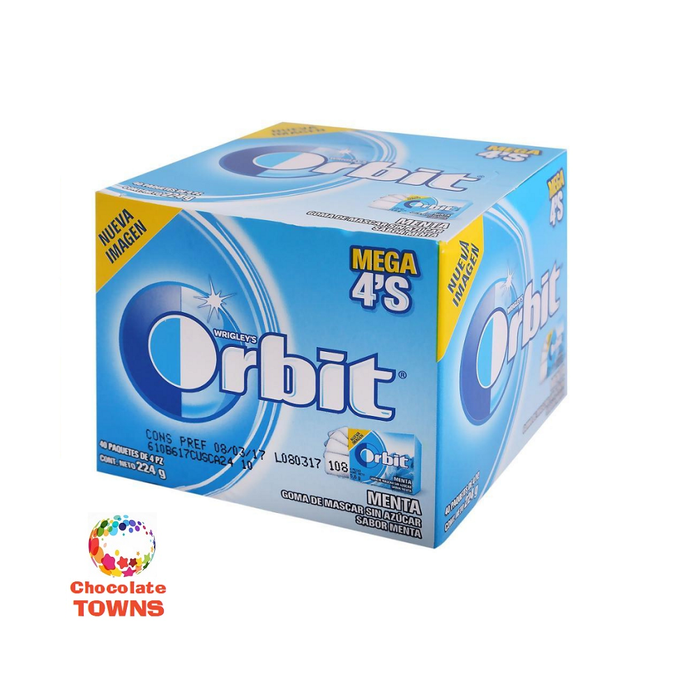Chicle Orbit 4S Menta
