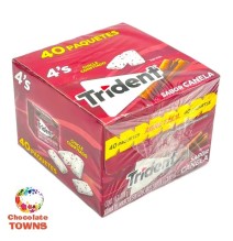 Chicle Trident 4'S Canela, 208 Gramos