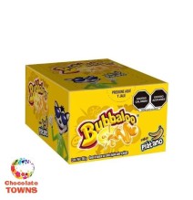 Chicle con Relleno Liquido Bubbaloo Sabor Platano