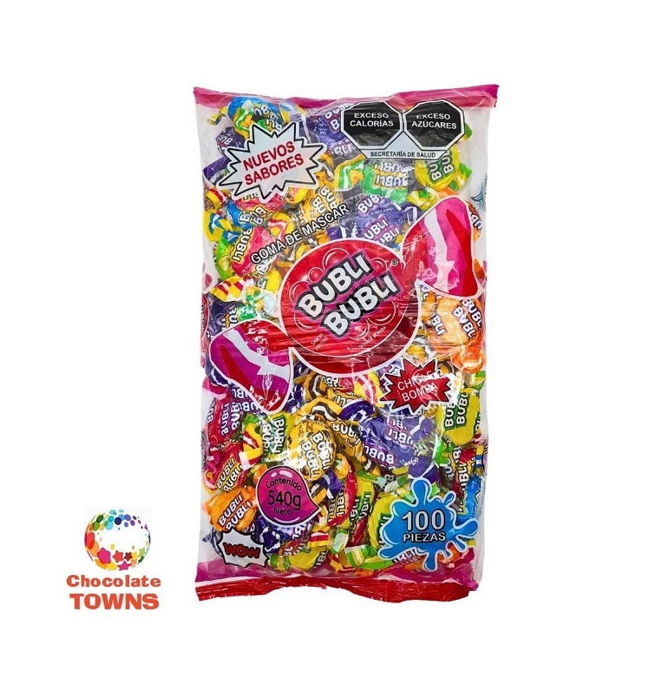 Chicle Bubli Bubli Sabores Surtidos Chicle Bubli Bubli Sabores Surtidos