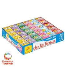 Chicle de la Rosa 4 pastillas sabores varios - Chocolate Towns