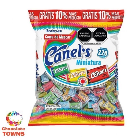 Chicles Canels Miniatura Sabores Surtidos