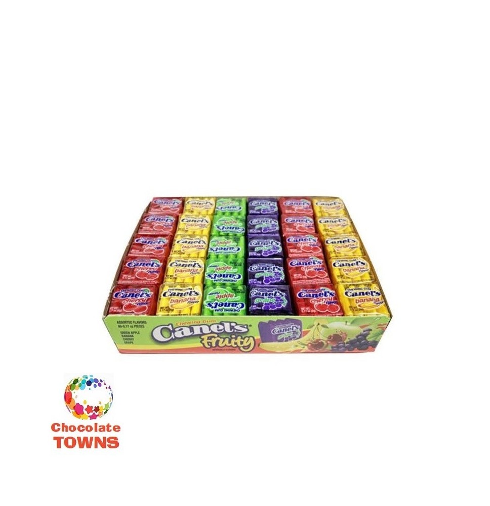 Chicles Canels Frutal de 4 pastillas