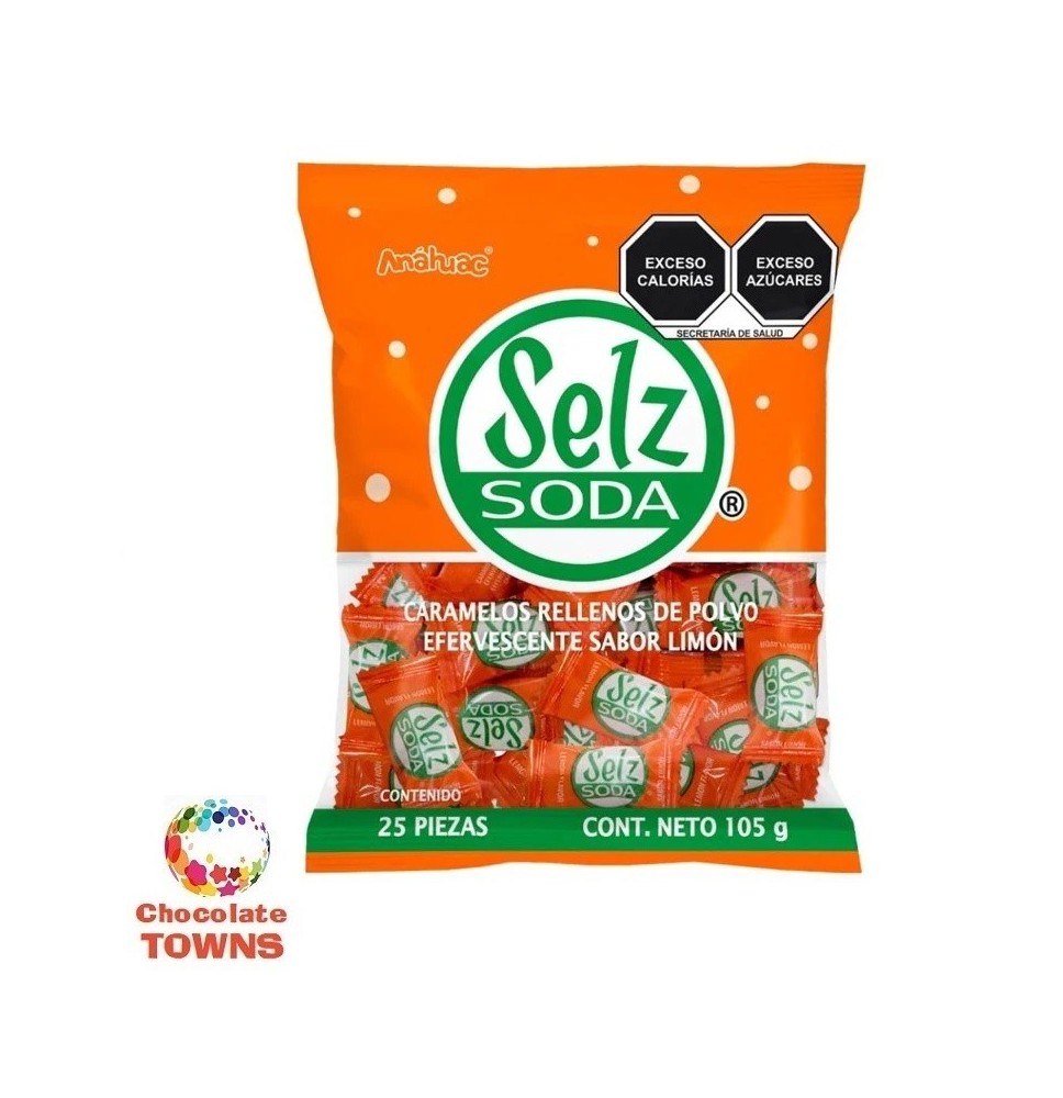 Caramelo Selz Soda, Efervescente