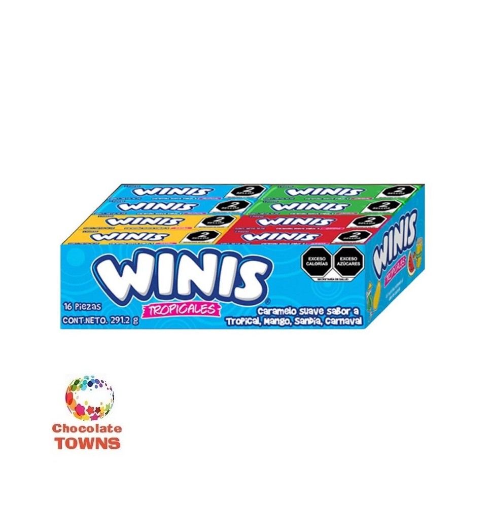 Caramelos Suaves Winis Tropical