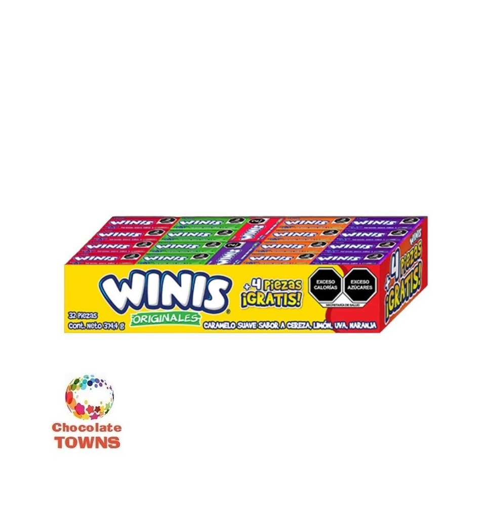 Caramelos Suaves Winis Original - Chocolate Towns