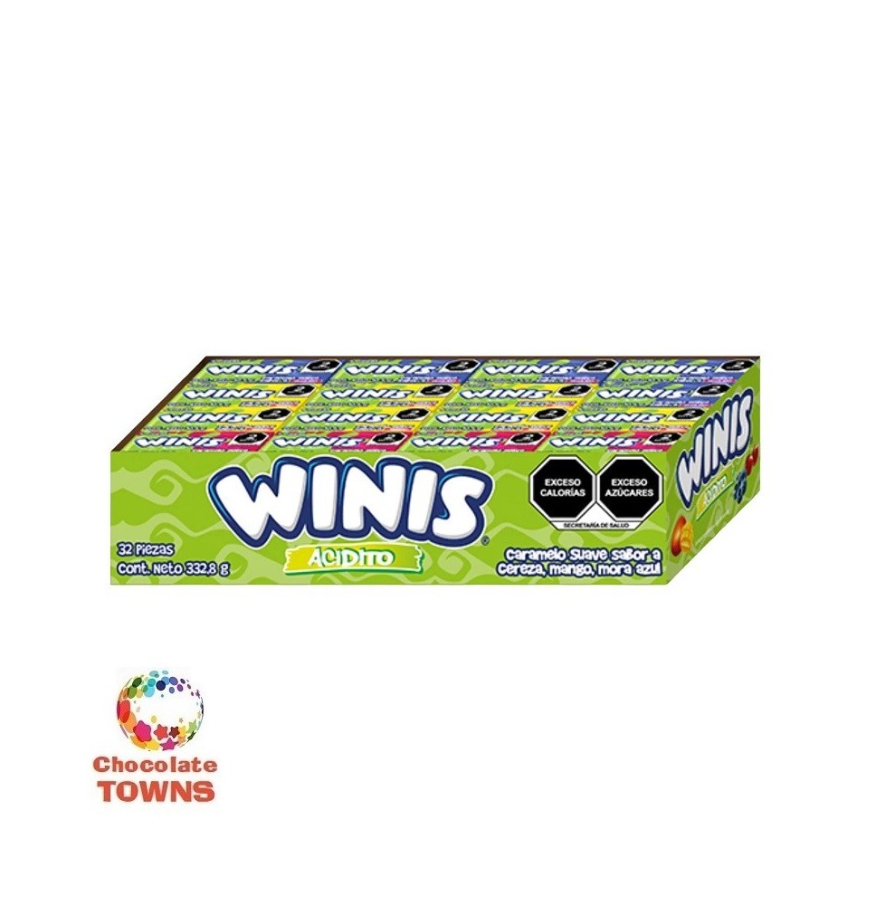 Caramelos Suaves Winis Aciditos