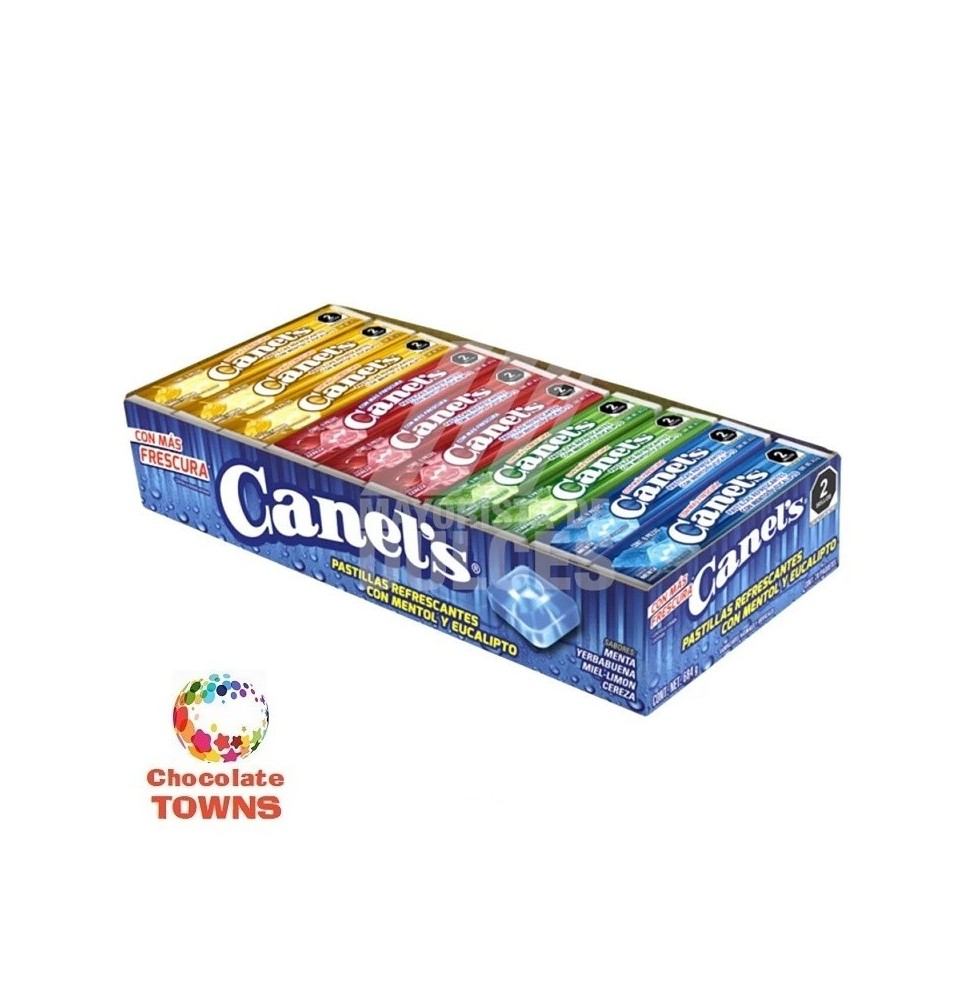 Pastillas Canels Refrescantes Surtidas en tubo