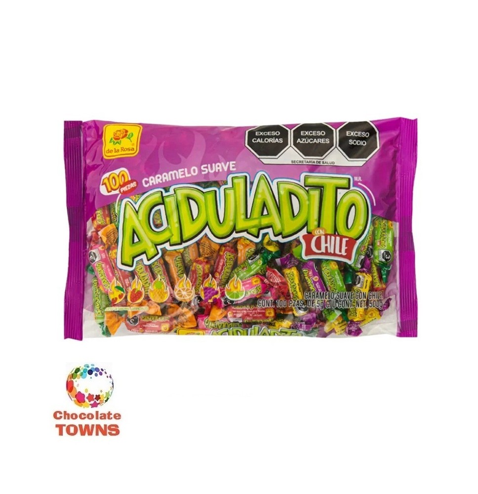 Caramelos Suaves de la Rosa Aciduladito