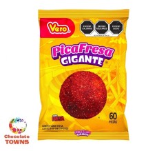 Gomitas Pica Fresa Gigante 720 grs