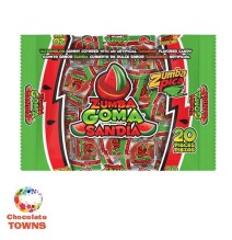 Gomitas Zumba Pica Mix Sandía y Tamarindo 20 piezas