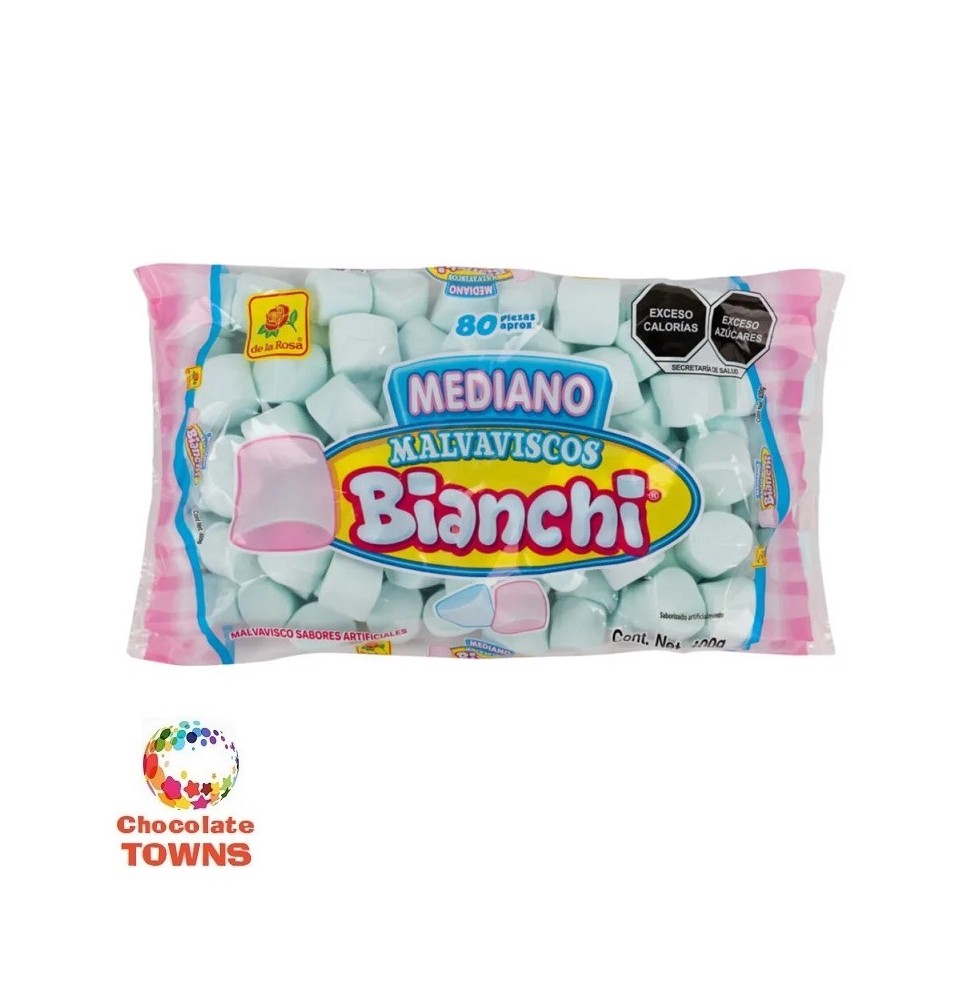 Malvaviscos Bianchi Mediano Azul 400 grs