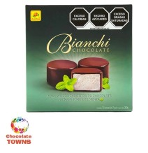 Malvavisco De La Rosa Bianchi Cubiertos De Chocolate Sabor Menta