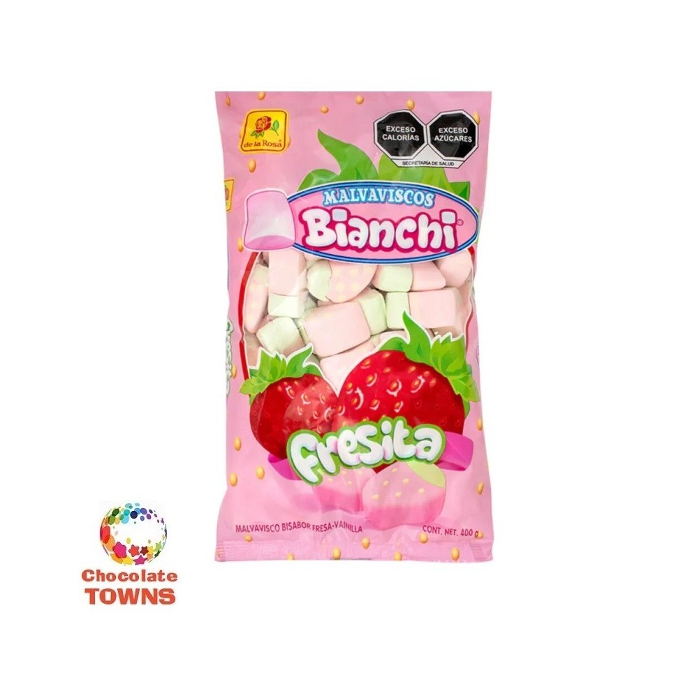 Malvaviscos Bianchi Fresita 400 grs