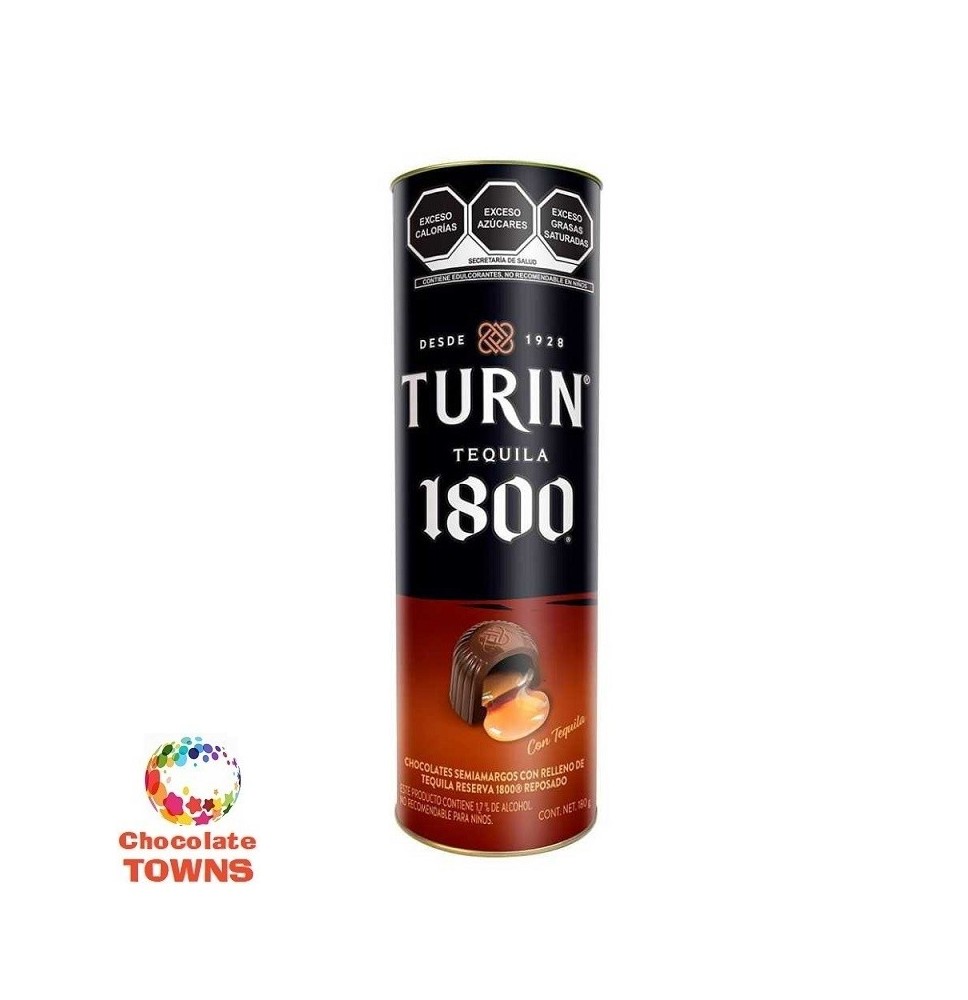 Chocolate Turin Tequila 1800 180 g