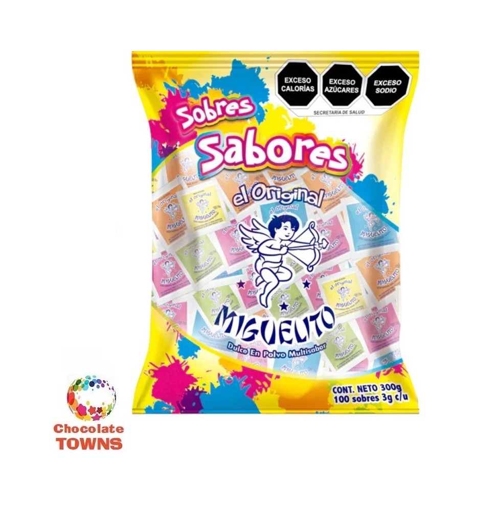 Miguelito Chamoy Sabores en polvo original - Chocolate Towns