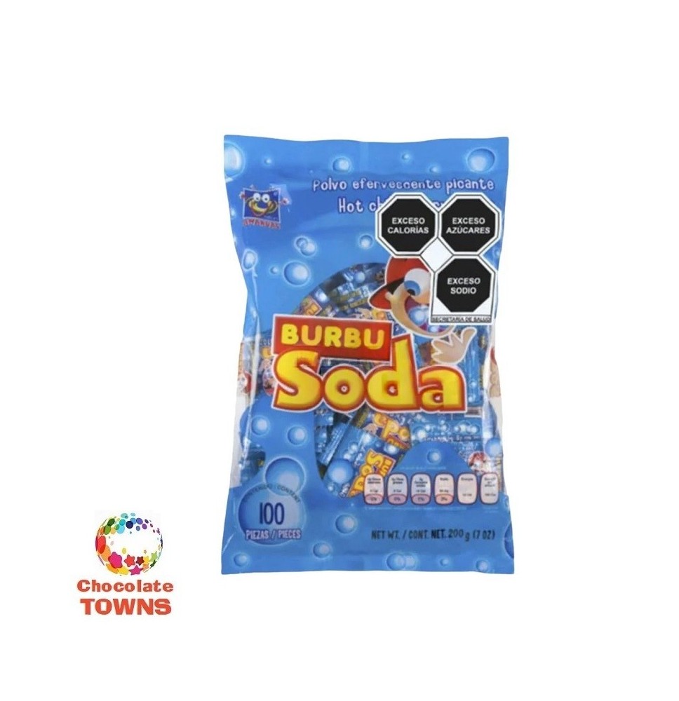 Caramelo Burbu Soda con Polvo Agridulce