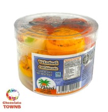 Veladora Cocada Anaranjada 16 Pzas