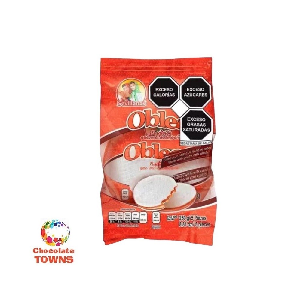 Obleas con Cajeta Las Sevillanas