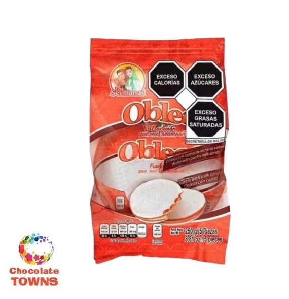 Obleas con Cajeta Las Sevillanas