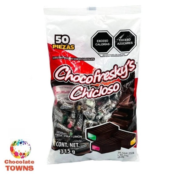 Caramelos Suaves Chicloso Chocofreskys