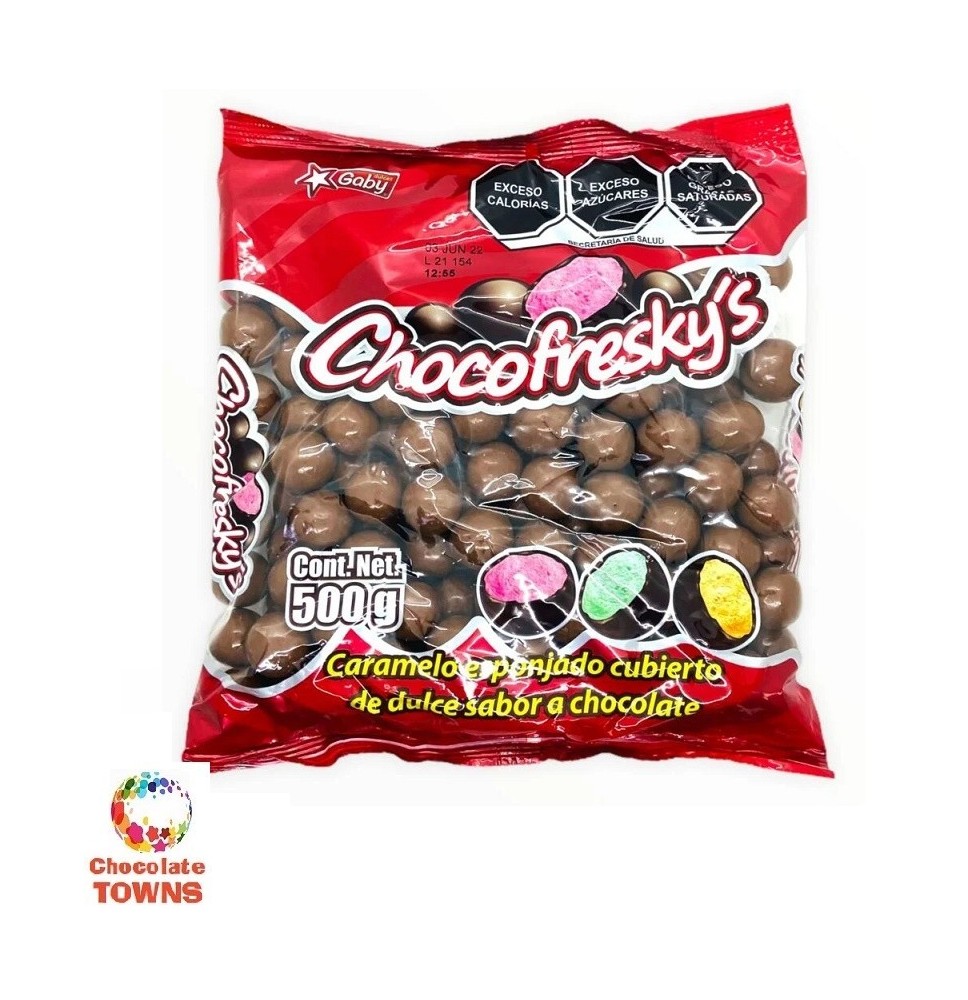 Chocolate Relleno Chocofreskys 500 grs