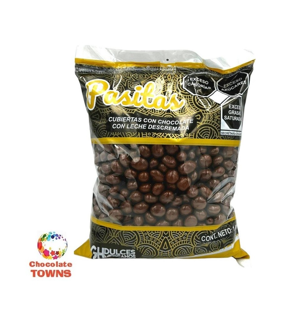 Pasitas con Chocolate 1000 gramos
