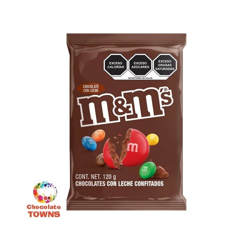 Luneta Chocolate Confitado m&ms 120 grs