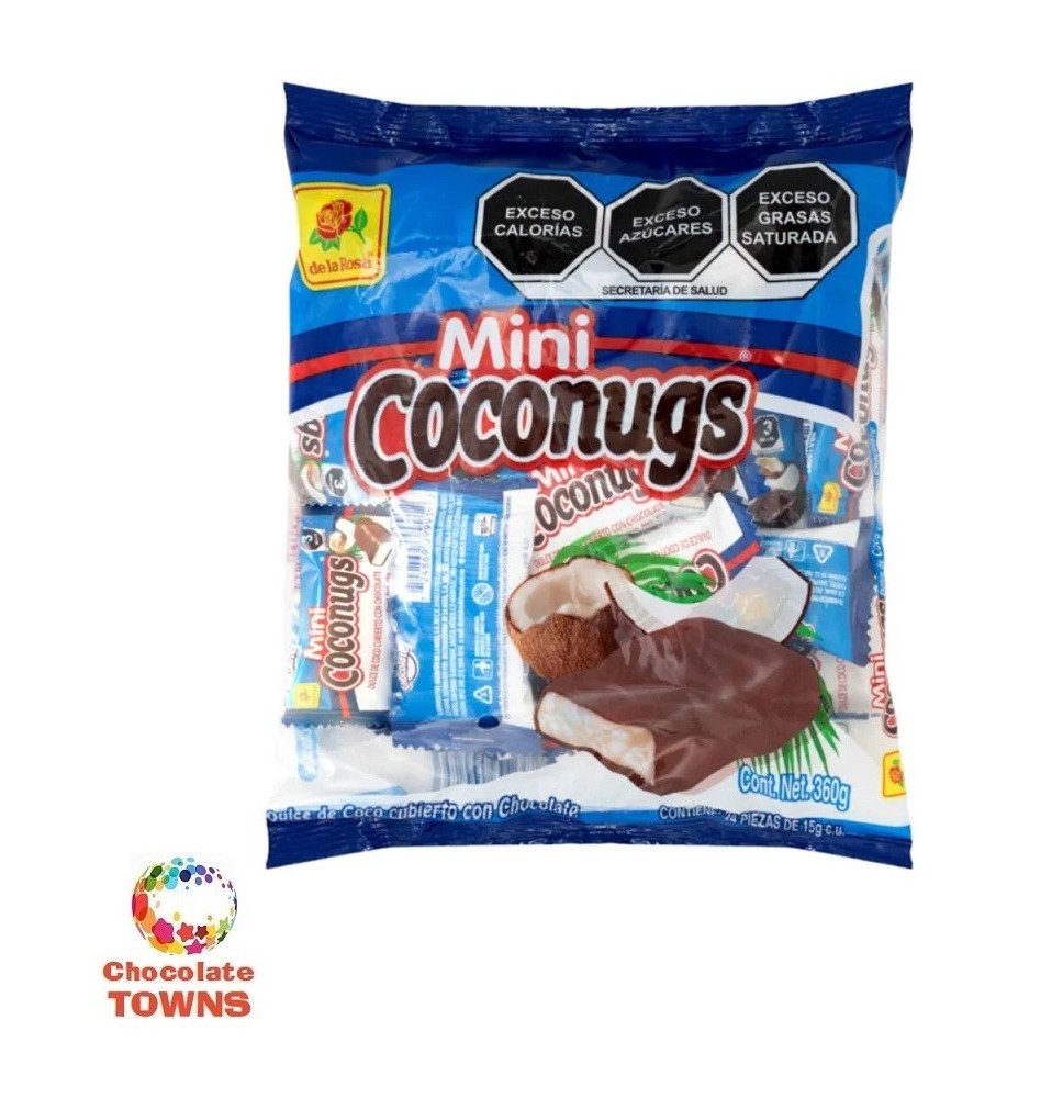 Chocolate Relleno de Dulce de Coco Coconugs