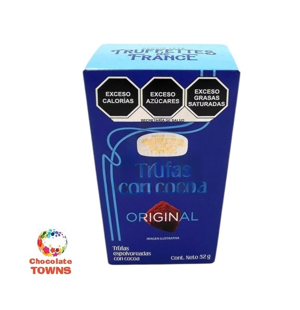 Chocolate Trufas con Cocoa Truffettes 52 grs